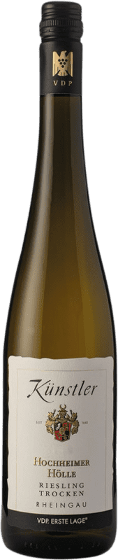 Бесплатная доставка | Белое вино Künstler Hochheimer Hölle сухой Q.b.A. Rheingau Rheingau Германия Riesling 75 cl