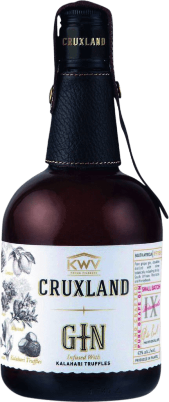 Envoi gratuit | Genièvre Gin KWV Cruxland Afrique du Sud 70 cl