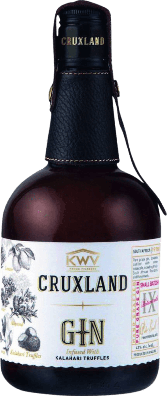 Envoi gratuit | Gin KWV Cruxland London Dry Gin Afrique du Sud 70 cl