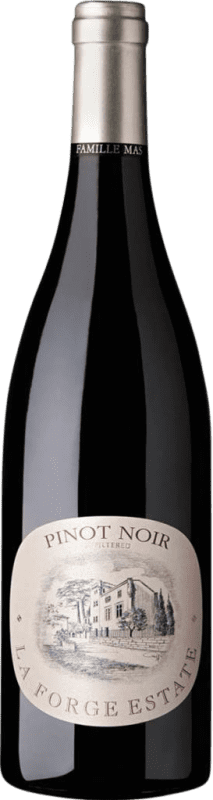 Бесплатная доставка | Красное вино La Forge Barrel Aged I.G.P. Vin de Pays d'Oc Бордо Франция Pinot Black 75 cl