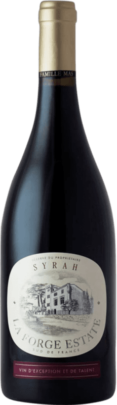 Envio grátis | Vinho tinto La Forge Barrel Aged I.G.P. Vin de Pays d'Oc Bordeaux França Syrah 75 cl