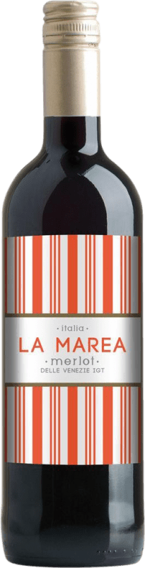 8,95 € | Красное вино La Marea I.G.T. Delle Venezie Venecia Италия Merlot — Мерло 1 L