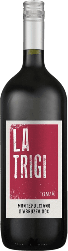 15,95 € Envoi gratuit | Vin Rouge La Trigi D.O.C. Montepulciano d'Abruzzo Bouteille Magnum 1,5 L