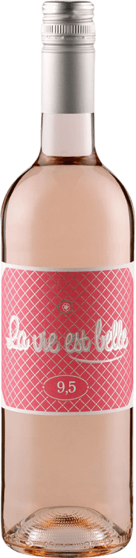 Envio grátis | Espumante rosé La Vie est Belle Rosé França Nebbiolo, Mourvèdre 75 cl