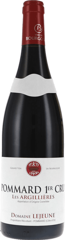 82,95 € | Red wine Lejeune Les Argillières Premier Cru A.O.C. Pommard Burgundy France Pinot Black 75 cl