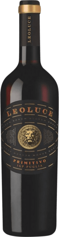 Бесплатная доставка | Красное вино Leoluce I.G.T. Puglia Апулия Италия Primitivo 75 cl