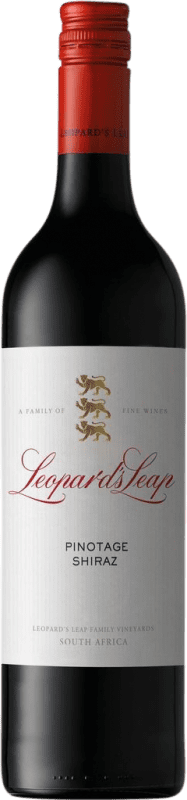 免费送货 | 红酒 Leopard's Leap Pinotage Shiraz Franschhoek 南非 Nebbiolo, Pinotage 75 cl