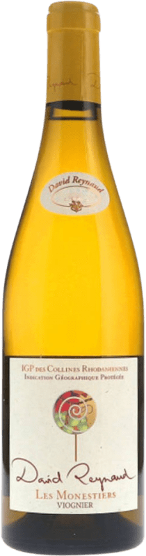 Бесплатная доставка | Белое вино Les Bruyères Les Monestiers I.G.P. Collines Rhodaniennes Рона Франция Viognier 75 cl