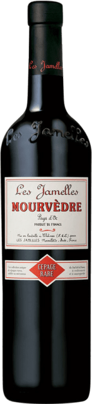 Free Shipping | Red wine Les Jamelles I.G.P. Vin de Pays Languedoc Languedoc-Roussillon France Mourvèdre 75 cl