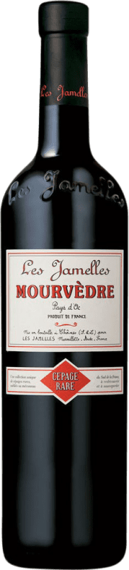 Бесплатная доставка | Красное вино Les Jamelles I.G.P. Vin de Pays d'Oc Франция Mourvèdre 75 cl