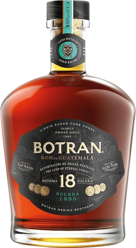 送料無料 | ラム Licorera Quezalteca Botran Solera 1893 Quetzaltenango グアテマラ 18 年 70 cl