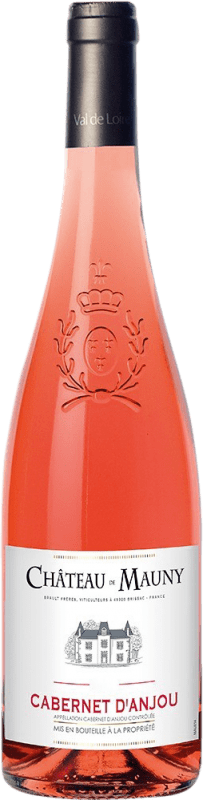 Kostenloser Versand | Roséwein Loire Proprietés Château de Mauny Rosé A.O.C. Anjou Loire Frankreich Cabernet Franc 75 cl