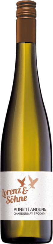 Envío gratis | Vino Blanco Lorenz & Söhne Punktlandung Trocken — Seco Q.b.A. Nahe Nahe Alemania Chardonnay 75 cl