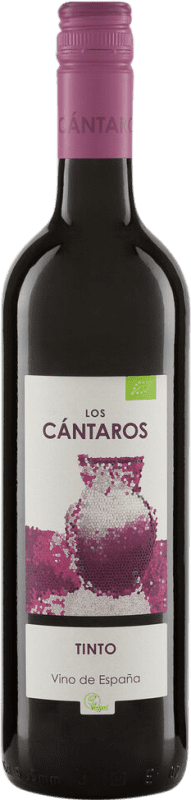 Envio grátis | Vinho Tinto Los Cántaros Castela-Mancha Espanha Tempranillo, Cencibel Eco — Biológico 75 cl Envio grátis | Vinho Tinto Los Cántaros Castela-Mancha Espanha Tempranillo, Cencibel Eco — Biológico 75 cl