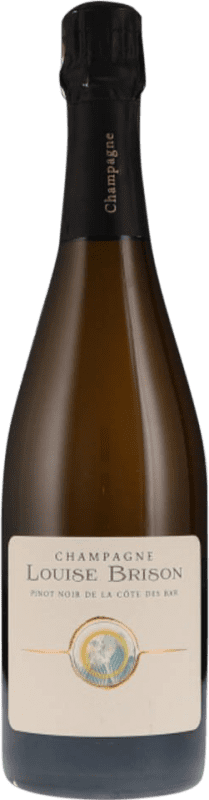 送料無料 | 白スパークリングワイン Louise Brison La Côte des Bar ブルットの自然 A.O.C. Champagne シャンパン フランス Pinot Black 75 cl