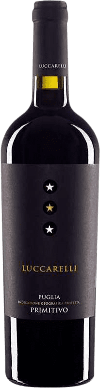 9,95 € | 红酒 Luccarelli I.G.T. Puglia 普利亚大区 意大利 Primitivo 75 cl