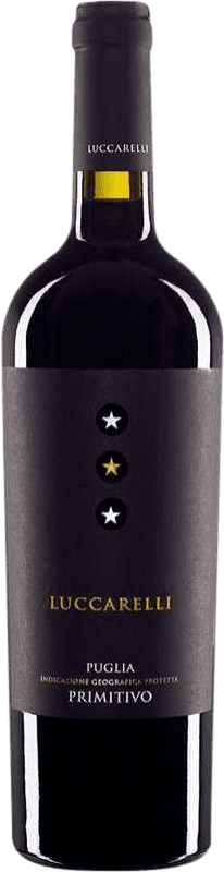 Envio grátis | Vinho Tinto Luccarelli I.G.T. Puglia Puglia Itália Primitivo 75 cl