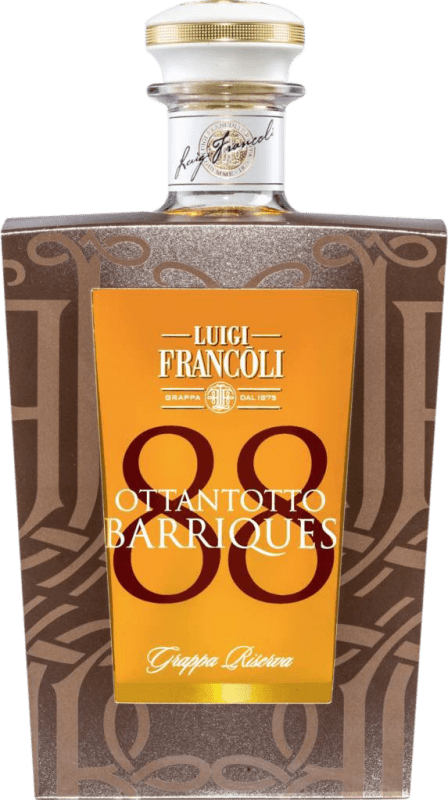 99,95 € Free Shipping | Grappa Luigi Francoli 88 Barriques Prêt à Porter