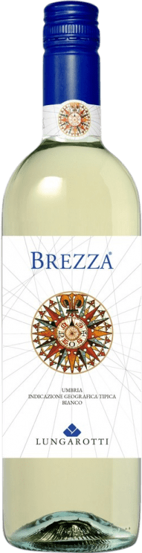 Бесплатная доставка | Белое вино Lungarotti Brezza Bianco I.G.T. Umbria Umbria Италия 75 cl