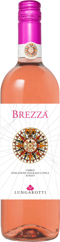 Envoi gratuit | Vin Rosé Lungarotti Brezza I.G.T. Umbria Ombrie Italie 75 cl