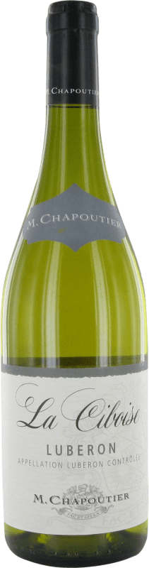 Spedizione Gratuita | Vino bianco Michel Chapoutier La Ciboise Blanc A.O.C. Côtes du Luberon Francia Grenache Bianca, Nebbiolo, Roussanne, Ugni Blanco 75 cl