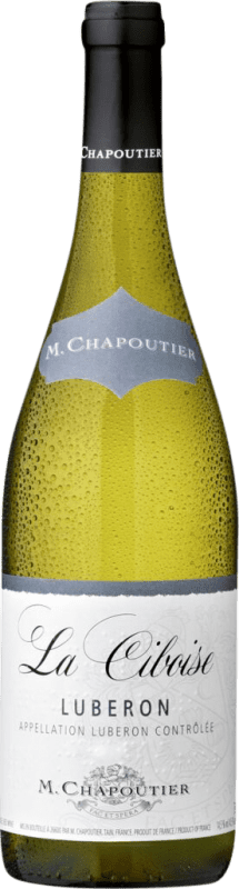 Envio grátis | Vinho Branco Michel Chapoutier La Ciboise A.O.C. Côtes du Luberon França Garnacha — Grenache, Nebbiolo, Roussanne, Ugni 75 cl Envio grátis | Vinho Branco Michel Chapoutier La Ciboise A.O.C. Côtes du Luberon França Garnacha — Grenache, Nebbiolo, Roussanne, Ugni 75 cl