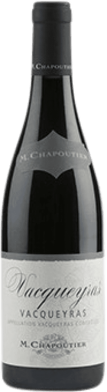 Envio grátis | Vinho branco Michel Chapoutier A.O.C. Vacqueyras Rhône França Grenache, Mourvèdre 75 cl