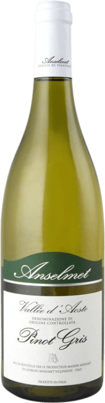 27,95 € | White wine Anselmet D.O.C. Valle d'Aosta Italy Pinot Grey 75 cl