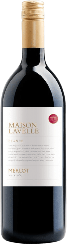 6,95 € Envio grátis | Vinho Tinto Maison Lavelle I.G.P. Vin de Pays d'Oc
