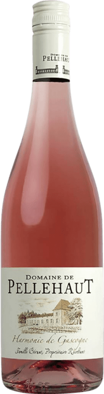 Бесплатная доставка | Розовое вино Maison Sichel Domaine de Pellehaut Harmonie de Gascogne Rosé I.G.P. Vin de Pays Côtes de Gascogne Франция Merlot, Cabernet Sauvignon, Nebbiolo, Tannat 75 cl