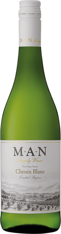 Free Shipping | White wine MAN Free Run Steen Coastal Region South Africa Chenin White 75 cl