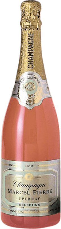 送料無料 | ロゼスパークリングワイン Marcel Pierre Rosé Brut A.O.C. Champagne シャンパン フランス Pinot Black, Nebbiolo, Chardonnay 75 cl