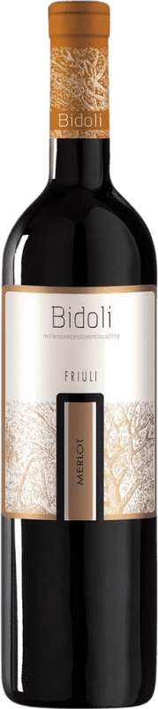 7,95 € | Красное вино Margherita & Arrigo Bidoli D.O.C. Friuli Grave Фриули-Венеция-Джулия Италия Merlot 75 cl