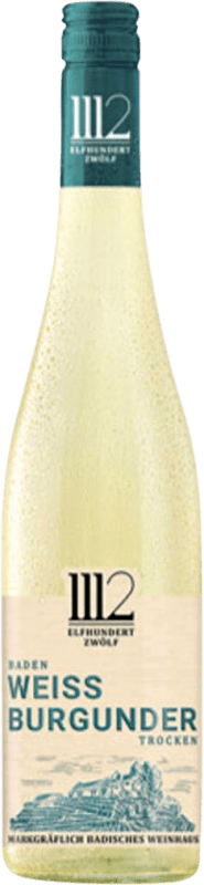 送料無料 | 白ワイン Markgraf von Baden Elfhundertzwölf 1112 I.G. Baden Baden ドイツ Pinot Blanc — ピノ・ブラン 75 cl