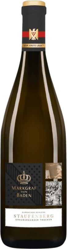 Spedizione Gratuita | Vino bianco Markgraf von Baden Durbacher Schloss Staufenberg Secco V.D.P. Erste Lage Baden Germania Pinot Grigio 75 cl