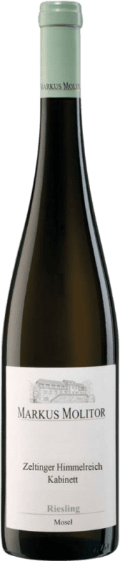 31,95 € Envío gratis | Vino Blanco Markus Molitor Himmelreich Halbtrocken — Semiseco Kabinett — Cosecha Madura, Zeltinger Sonnenuhr Q.b.A. Mosel