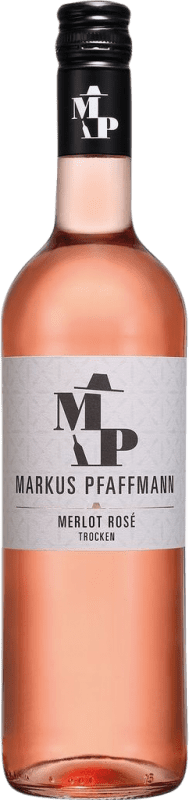 Kostenloser Versand | Rosé-Wein Markus Pfaffmann MP Rosé Trocken Q.b.A. Pfälz Pfälz Deutschland Merlot 75 cl