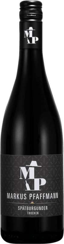 Free Shipping | Red wine Markus Pfaffmann Dry Q.b.A. Pfälz Pfälz Germany Pinot Black 75 cl