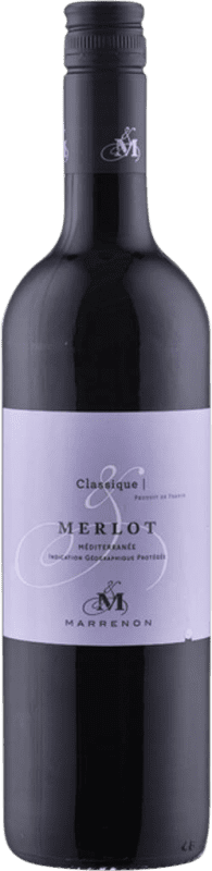 10,95 € | 红葡萄酒 Marrenon Méditerranée 经典 普罗旺斯 法国 Merlot — 梅洛 75 cl