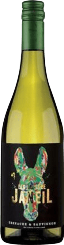 Envio grátis | Vinho branco Mas Janeil Les Hauts Grenache Sauvignon Blanc I.G.P. Vin de Pays Côtes Catalanes França Grenache, Nebbiolo 75 cl