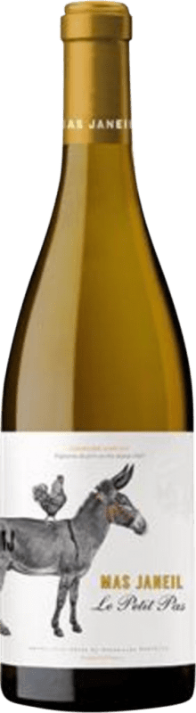 Envio grátis | Vinho branco Mas Janeil Le Petit Pas Blanc A.O.C. Côtes du Roussillon França Grenache, Macabeo 75 cl