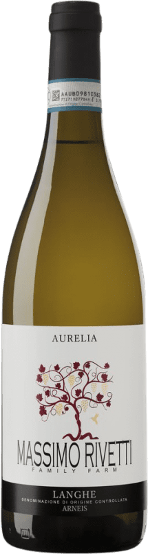 免费送货 | 白酒 Massimo Rivetti Aurelia D.O.C. Langhe 皮埃蒙特 意大利 Arneis 75 cl