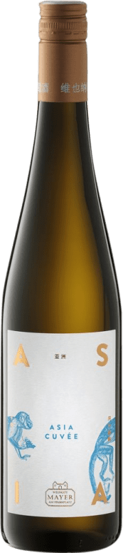 Envoi gratuit | Vin blanc Mayer am Pfarrplatz Asia Cuvée D.A.C. Wien Viena Autriche Nebbiolo, Sauvignon Blanc, Gewürztraminer, Pinot Blanc, Grüner Veltliner 75 cl