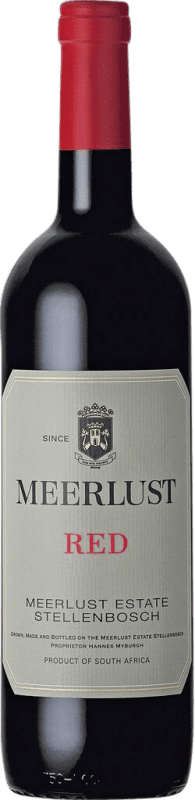 Бесплатная доставка | Красное вино Meerlust Red I.G. Stellenbosch Стелленбош Южная Африка Merlot, Cabernet Sauvignon 75 cl