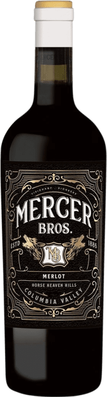 Бесплатная доставка | Красное вино Mercer I.G. Columbia Valley Washington Соединенные Штаты Merlot — Мерло, Nebbiolo — Неббиоло 75 cl