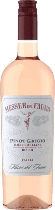 5,95 € | Vin blanc Messer del Fauno Blush I.G.T. Terre Siciliane Sicile Italie Pinot Gris 75 cl