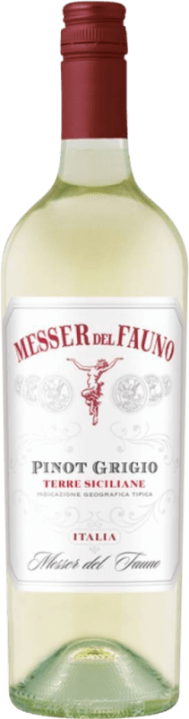 11,95 € Envío gratis | Vino blanco Messer del Fauno I.G.T. Terre Siciliane