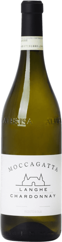 Бесплатная доставка | Белое вино Moccagatta D.O.C. Langhe Пьемонте Италия Chardonnay 75 cl