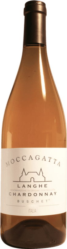 Бесплатная доставка | Белое вино Moccagatta Buschet D.O.C. Langhe Пьемонте Италия Chardonnay — Шардоне 75 cl