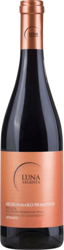 10,95 € | 红酒 Mondo del Vino Luna Argenta Negroamaro Primitivo Appassite I.G.T. Puglia 普利亚大区 意大利 Nebbiolo, Negroamaro 75 cl